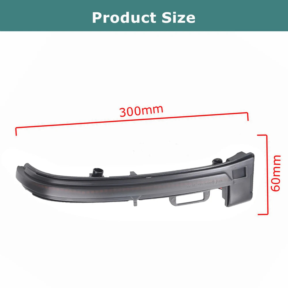For Peugeot 308 II SW 2013-2019 LED Sequential Side Wing Mirror Turn Signal Dynamic Blinker Indicator Modern Car Styling Lamps