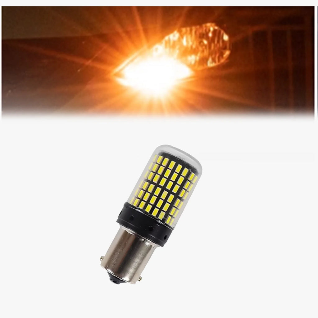 10Pcs BAU15S PY21W 1156 BA15S P21W 7440 W21W T20 7443 W21/5W 3157 1157 BAY15D P21/5W LED Bulb Car Light 2800LM 6000K White 12V