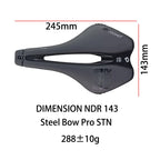 Prologo NDR M5 Short Nose Saddle245×143mm/250x140mm Hollow Road MTB Bicycle Front Saddle Men Women