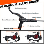 ZOOM HB-875 bicycle hydraulic disc brake set 800/1450mm bike hydraulic brakes 160mm bicycle oil pressure brake disc caliper