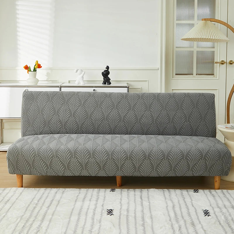 1 PC New Jacquard Sofa Bed Cover Stretch Futon Cover For Living Room dustproof washable Slipcover of Sofa Bed