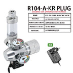 Aquarium CO2 regulator Dual meter solenoid valve Bubble meter  CO2 steel cylinder Reaction system CO2 pressure reducing valve