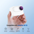 NEEWER ND Filter Kit Compatible with Insta360 GO 3S, UV+CPL+ND8+ND16+ND32+ND64 Filters, Action Camera Accessories
