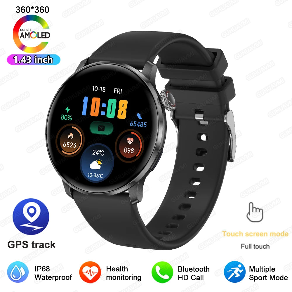 2026New GPS NFC Bluetooth Call Smartwatch Women Watch 4 mini Sport Track Heart Rate Pressure Monitoring Health Smartwatch Ladies