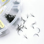 5D/7D/9D 8-15mm Mixed length Sandwich Premade Volume Wispy Fans Eyelash Extension Handmade Natural Spikes False Lashes Extension