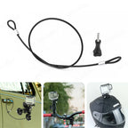 Magnetic Mount Bracket Adapter with Lanyard for Insta360 X5 X4/Osmo 360 Action 5Pro 4/Gopro Hero13 Gopro Accessories