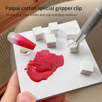 50Pcs Square Nail Art Sponge Set Gradient Nail Brushes Gel Polish Design Nail Sponge Grab Pen Manicure Supplies 229w