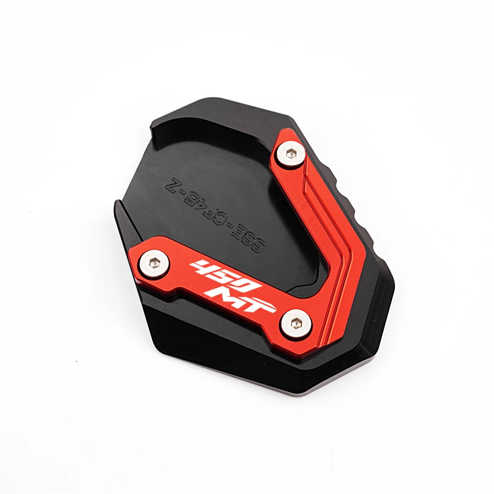 Fit For CFMOTO CF 450MT 450 MT MT450 2024 2025 CNC Motorcycle Aluminum Kickstand Side Stand Extension Pad Enlarger Support Plate
