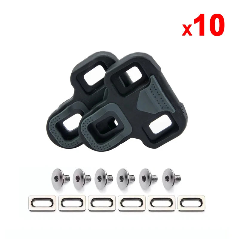 Pedals Cleats Road Cycling Cleats 4.5 Degree Floating Self-locking Bicycle Cleat Pedal Clip Plate Cycling Parts Bike Accessories