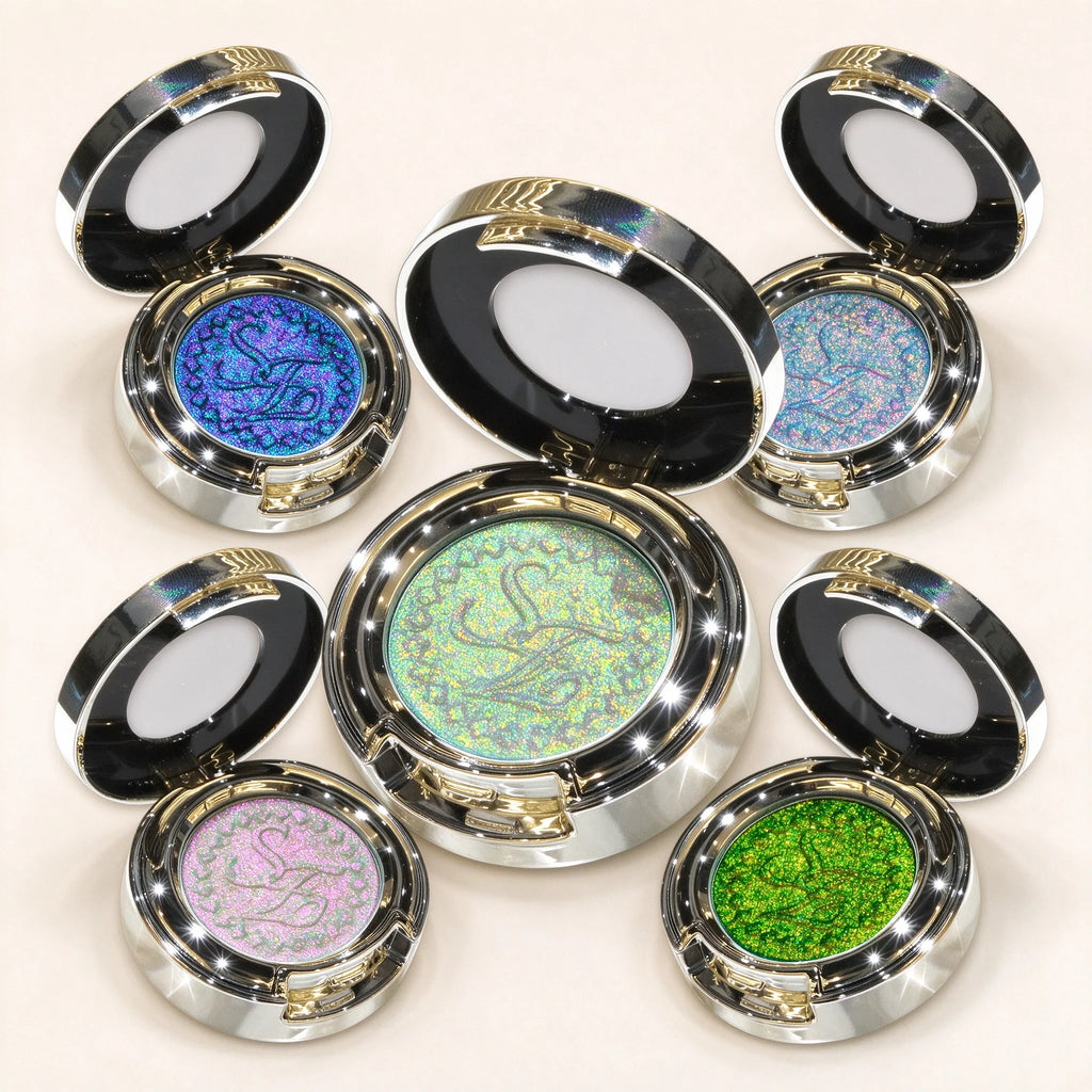 Shiny Duochrome Eyeshadow Long-lasting High Quality Glitter Eye Shadows Cosmetic Makeup