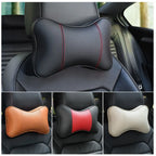 Car Universal Headrest Pillow - Support Cushion, Seat Head Support Protector Auto Travel For Cadillac Escalade ATS CTS BLS SRX