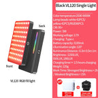 Ulanzi VL120 Full Color RGB Video Light 2500K-9000K LED Photography Lighting Dimmable Camera Light Live Videography Fill Lamp
