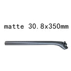 Carbon Fibre MTB Bike Seatpost 25.4/27.2/30.9/31.6mm Offset 20mm Road Bicycle seat post 3K carbon weave