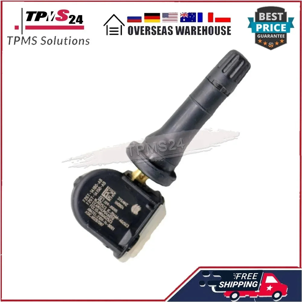 4PCS TPMS Tire Pressure Monitor Sensor F2GT-1A180-AB For 2015-2018 Ford Edge Galaxy F-150 Mustang Explorer 315MHZ  F2GZ1A189A