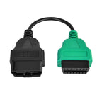 Fiat Lancia MultiECUScan OBD2 ECU diagnostic cable connector set, 4pcs
