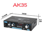 AK35 AK45 800W Home Digital Amplifiers Audio Bass Video Power bluetooth Amplifier Hifi FM USB Auto Music Subwoofer Speakers