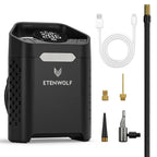 New ETENWOLF V3 Portable Tire Inflator Pump 160 PSI Car Compressor 100% Duty Cycle 7800mAh Air pump For Cars Motorcycles Bicycle