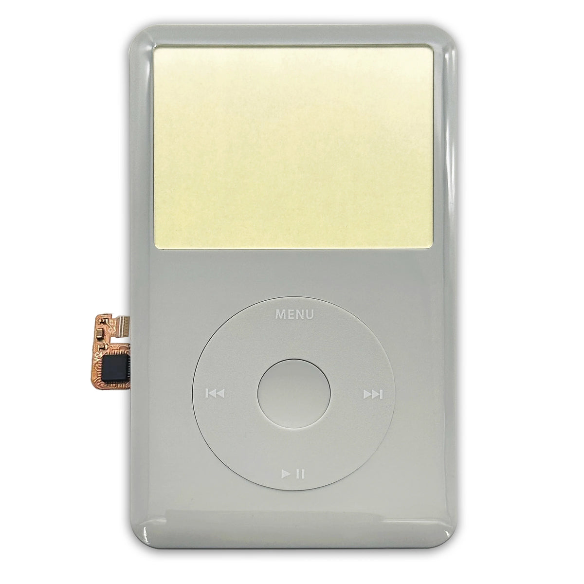 Front Faceplate for iPod Classic 6th 7th Gen, Housing Case with Clickwheel &Center Button for 80GB 120GB 160GB A1238