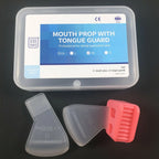 Dental Occlusal Pad Mouth Opener Prop Bite Blocks Silicone Oral with Tongue Guard Bite Pads Restrain Cheek Retractor
