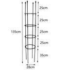 Stackable Garden Trellis Infinitely Spliceable Rose Trellis for Climbing Flowers Vegetable Indoor Outdoor