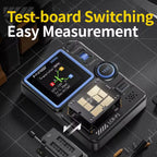 FNIRSI LCR-P1 Transistor Tester Diode Triode Transistor Capacitance Meter Resistance LCR ESR Meter Multifunctional Tester Tool