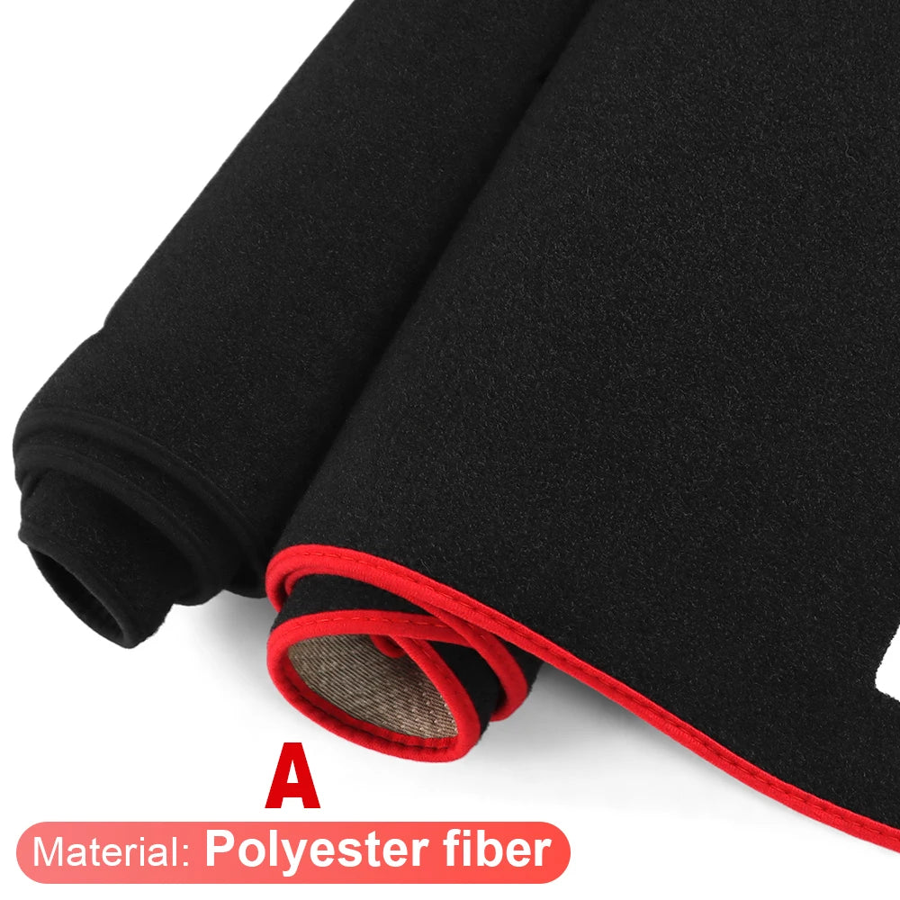For Toyota Yaris Ativ 2019 2020 2021 2022 2023 2024 Car Dashboard Cover Avoid Light Pad Sun Shade Anti-UV Carpets Non-Slip Mats