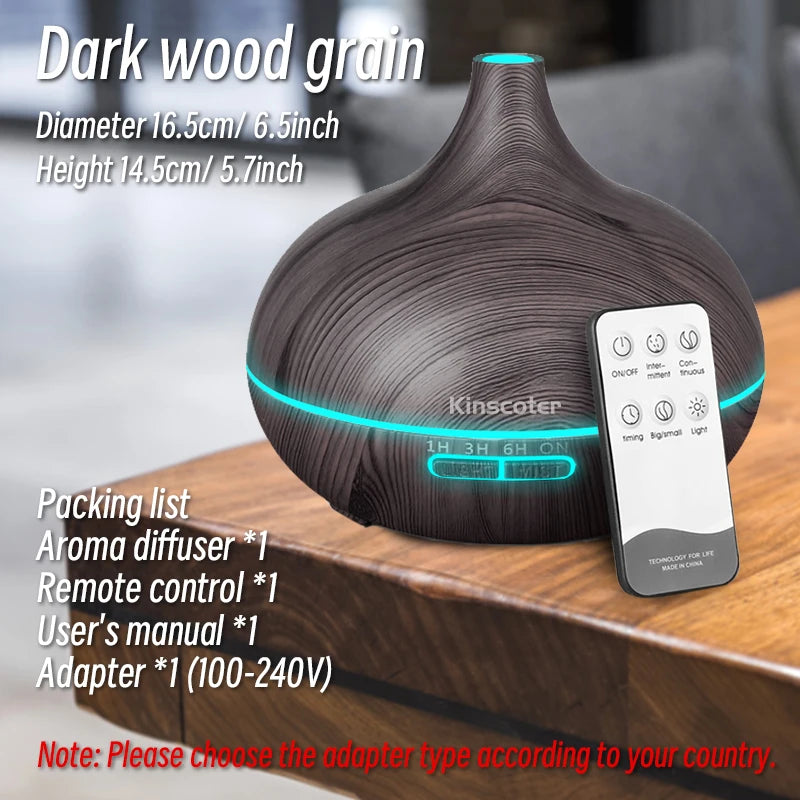 Dark Wood 500ml / EU Adapter