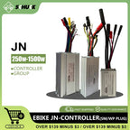 JN Ebike Controller 36V 48V 15A 17A 22A 25A 30A 35A Control System with 6 9 12 Mosfets for Electric Scooter Conversion Parts