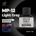 Stedi MP-10~MP-13 40g Weathering Acrylic Paint for Gundam Military Models Hobby Panel Line Painting Tools DIY Crafting Supplies