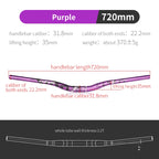 Bicycle Handlebar MTB Handlebar 31.8mm*720/780mm for Road Bike Mountain Handlebar Aluminum Alloy Steering Wheel for Bicycle