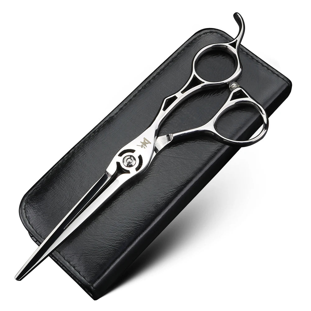 XUANFENG6 inch hollow professional hair scissors, hairdresser styling tools, cutting scissors and thinning scissors