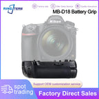 MB-D18 battery grip is compatible with Nikon D850, supports EN-EL15 EN-EL15a AA batteries, and supports vertical shooting