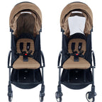 New Update 175° Canopy Cover Kit Seat Cushion Sunshade With Mesh Stroller Accessories For Yoya/ YOYO Pram Replace Seat Mattress