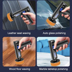 EAFC Wireless Car Polisher Handheld Polisher 4500mAh Car Polishing Waxing Machine Power Tool for Car Body Cleanig Waxing Repair