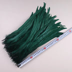 50Pcs 35-40cm Rooster Tail Feathers for Crafts Carnival Accessories Natural Long Plumes Chicken Decoration Feather Headdress