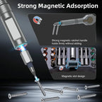 50-in-1 Magnetic Ratchet Screwdriver Set, DIY Ratchet Handle Detachable Multi-functional Tool Set, Portable Repair Tool Set.