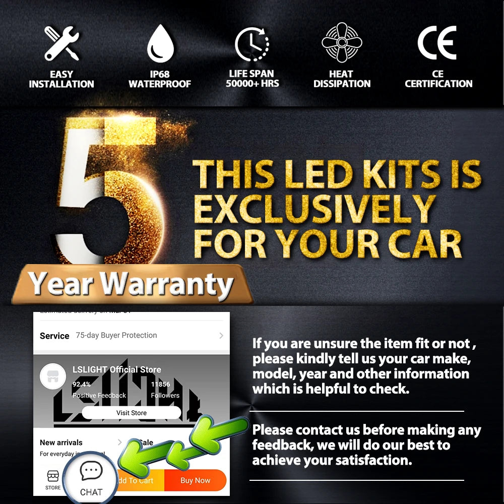 1Pair XENON Headlight Bulb HID Super Brightness D3S Xenon Lamp 6000K For Audi A5 S5 RS5 2016 2015 2014 2013 2012 2011 2007-2010