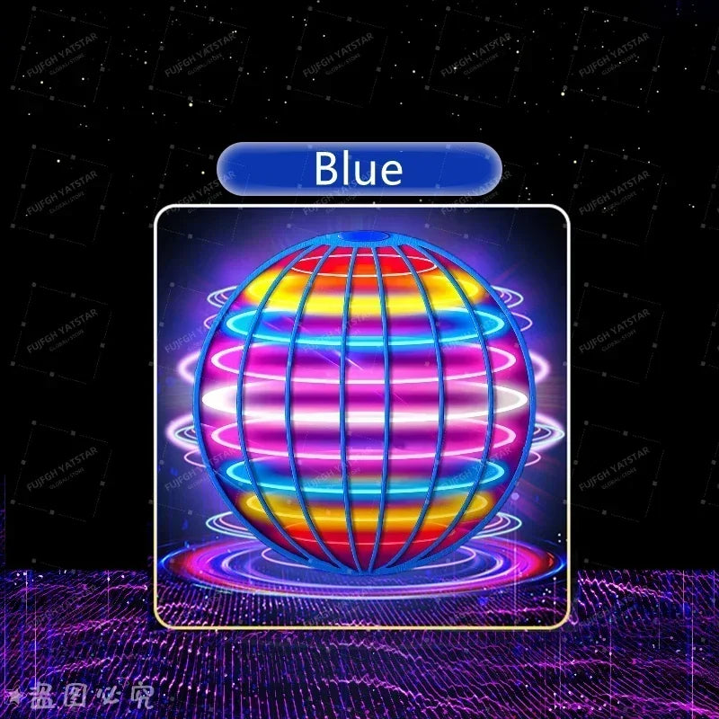 Flying Ball Boomerang Fly Magic with LED Lights Drone Hover Ball Fly Nova Orb Flying Spinner Fidget Toys Children Family Gifts