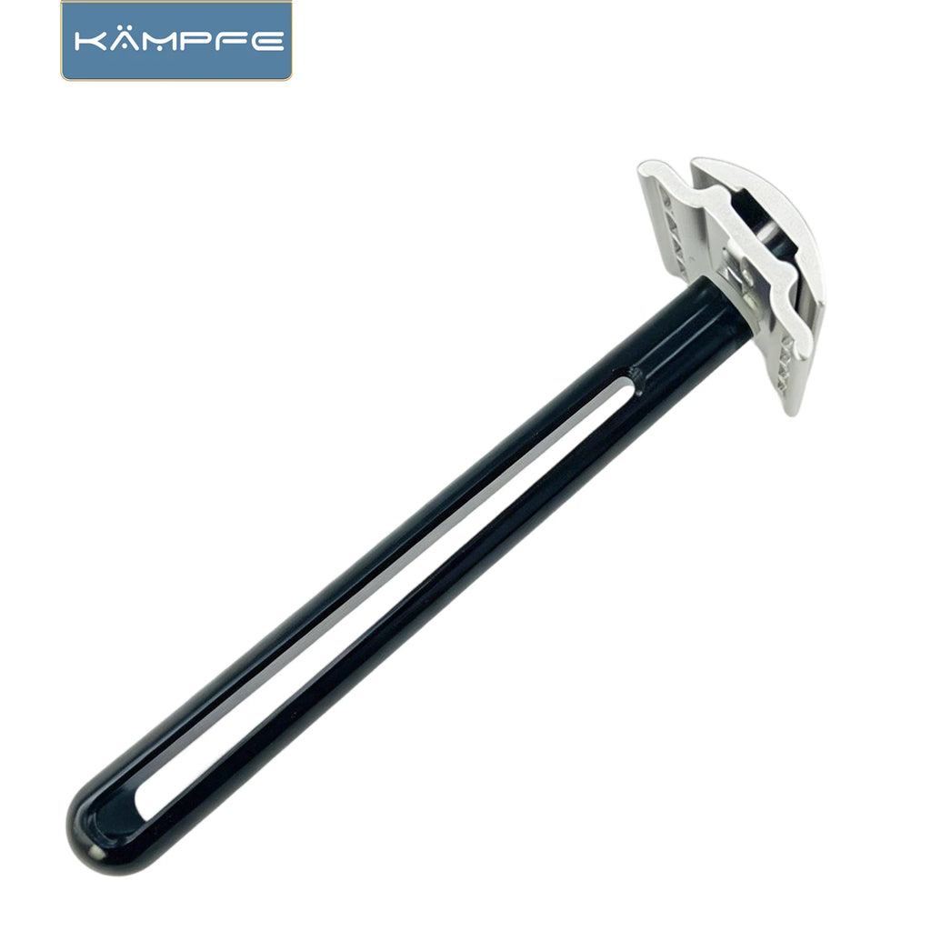 KAMPFE Men's Traditional Safety Razor Double Edge Aluminum Shaving Lightweight Razor for Wet Shaving Father's Day Gift