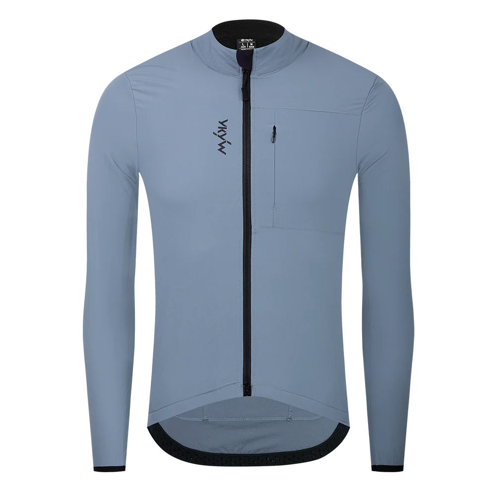 YKYW Waterproof Windproof Men Long Sleeve Cycling Jacket Thermal Fleece Bicycle Windbreaker Coat Road Bike Cycling Clothing Top
