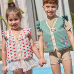 Spring and Summer New Baby Swimsuit Sun Protection Vest, Unisex 15-19kg Children's Swimming Assisted Buoyancy Vest