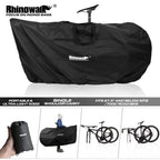 Rhinowalk Road Bicycle Storage Bag Cover Portable Fits 27.5" And below MTB/700C Road Bike Light Bike Travel Carry Shoulder Bag