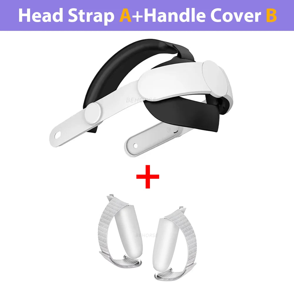 Upgraded Adjustable Head Strap For Quest 3/3S Replacement Headband For Quest 3S Comfort Wear Elite Strap Headwear VR Accessories
