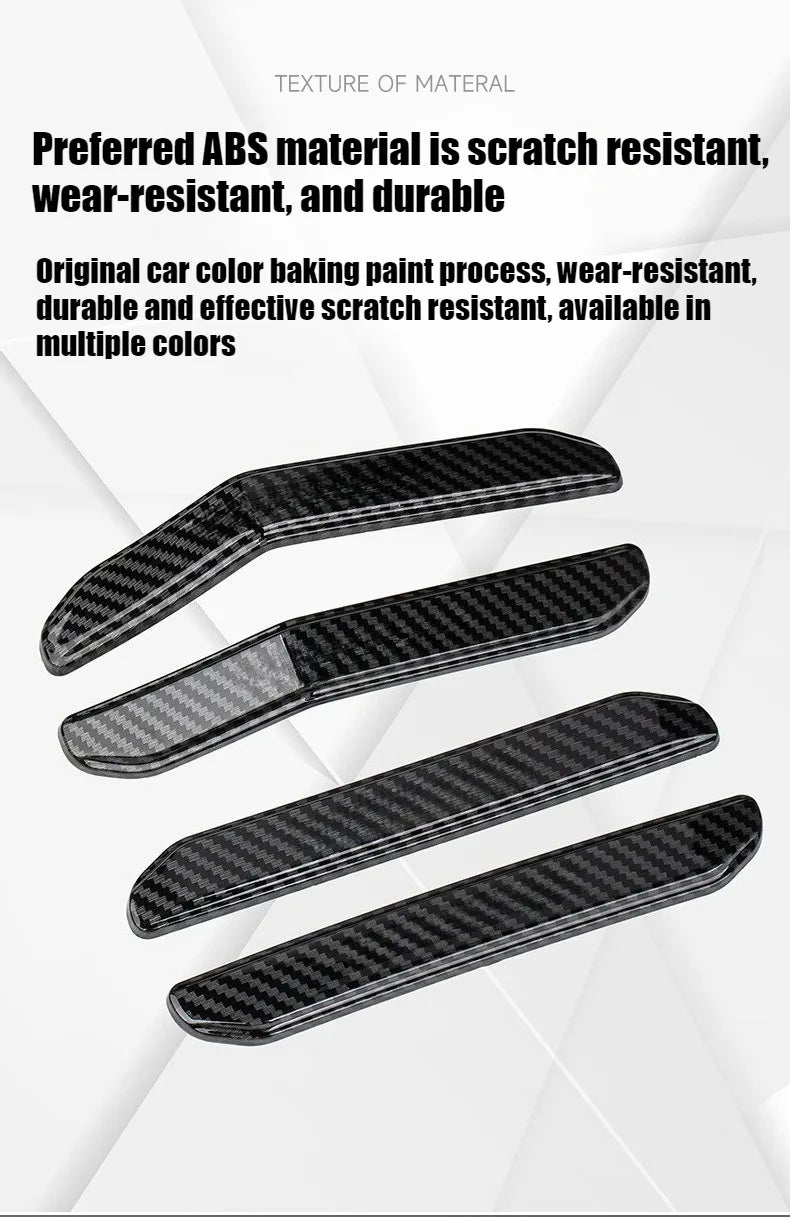4PCS for Tesla Model 3/Y 2025 2026 Door Protector Strip Anti-Collision Door Side Edge Protection Sticker Guard Exterior Accessor