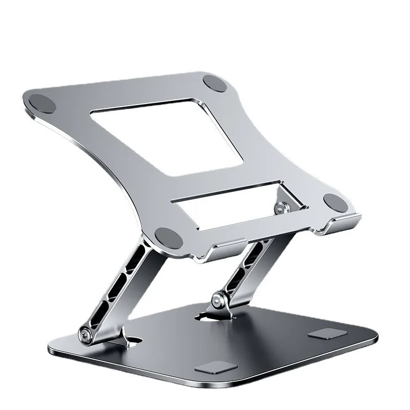 XMSJ Laptop Stand Adjustable Carbon Steel Notebook Tablet Stand Up to 17 Inch Macbook Laptop Portable Foldable Cooling Holder