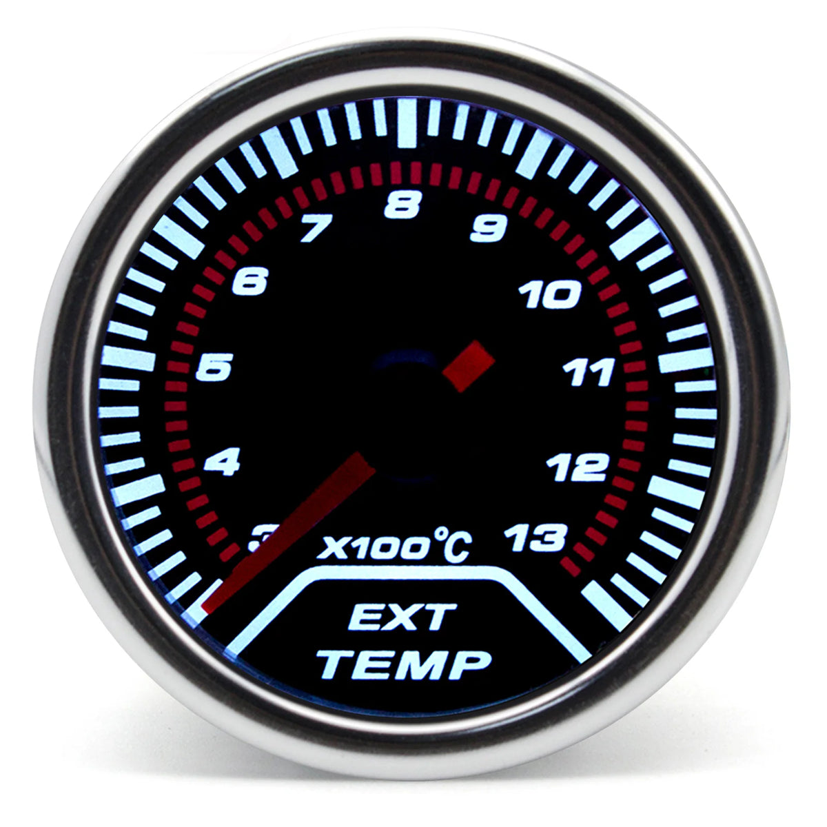 2" 52mm Exhaust Gas Temperature Gauge Auto Car LED EGT Voltmeter Tachometer Turbo Boost Oil Water Temp Gauge For Car Racing 12V