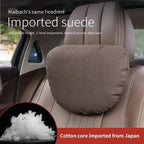 Car Headrest S-level Soft Comfort  Auto Seat Neck Support Mat Pillow Cars Accessories Compatible For Tesla Audi Auto Interior