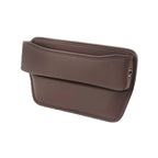 Leather Car Seat Gap Organizer, Universal Side Pocket Storage Box for Tidying Small Items