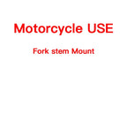 Universal Motorcycle Fork Stem Mount Phone Holder Stand - Standard & PRO Adjustable CNC Bracket for Sport Bikes Hollow Stem