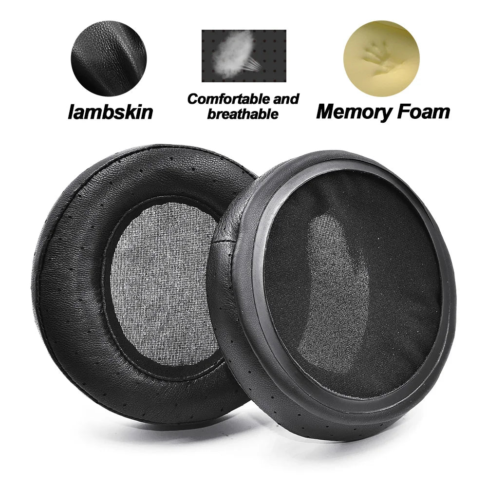 Ear Pads For FiiO HS-FT1A FT1 Sheepskin earmuffs Perforated Sheepskin dermis headphones Memory Covers Sponge